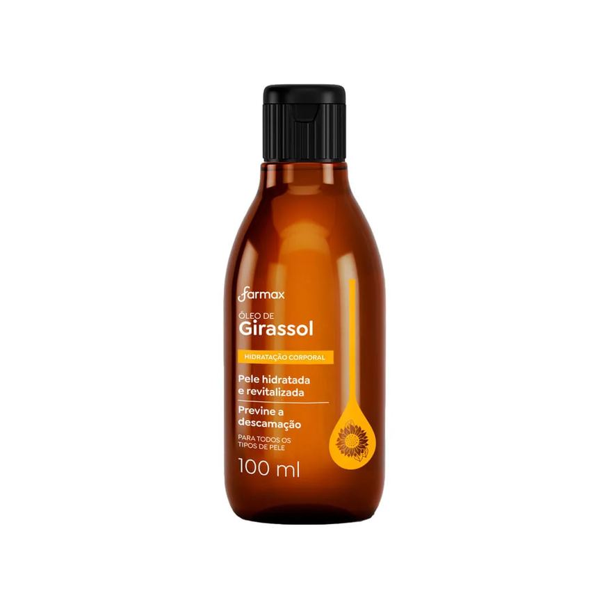 Hidratante Oleo Corporal Farmax 100ml Girassol