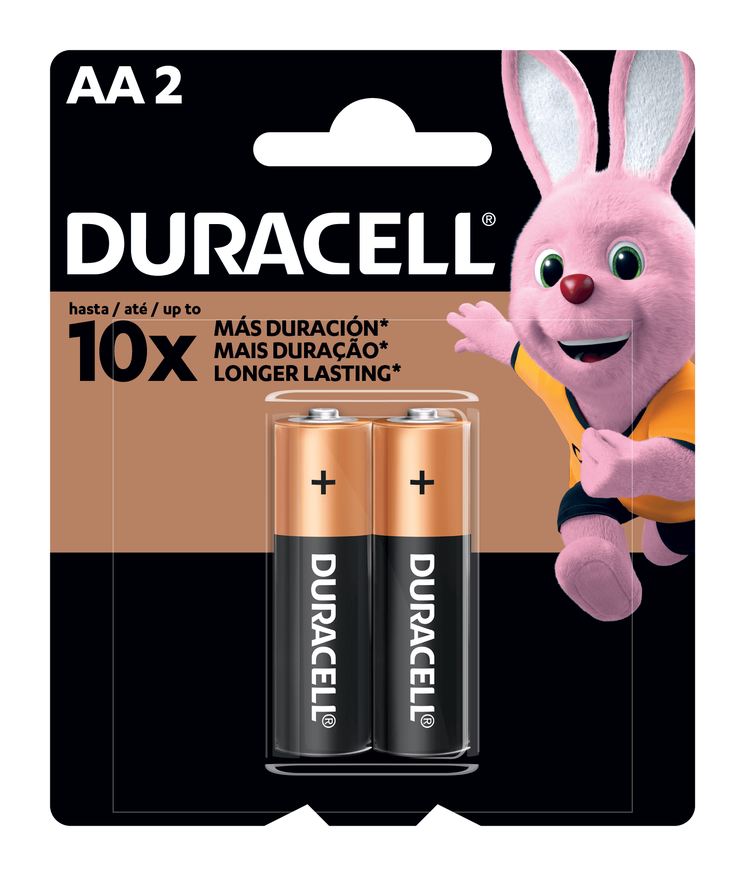 Alcalina Pilha Aa Duracell Com 2 Unidades