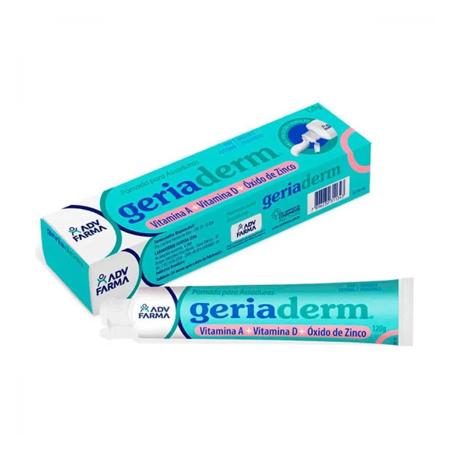 Contra Pomada Assaduras Geriaderm 120g