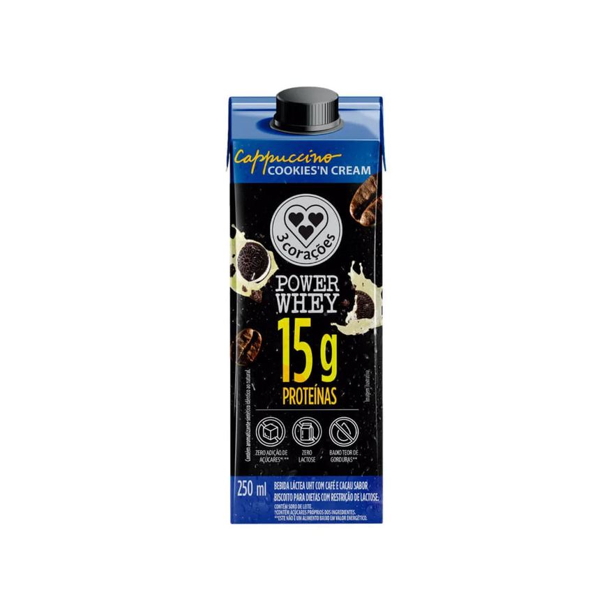 Whey Power 15g Cappuccino 250ml Cookies