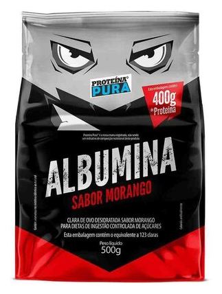 Pura Proteina Albumina - Sabor Morango