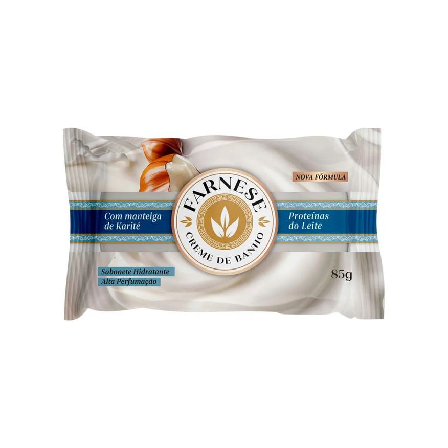 Em Sabonete Barra Farnese Proteinas Do Leite 85g