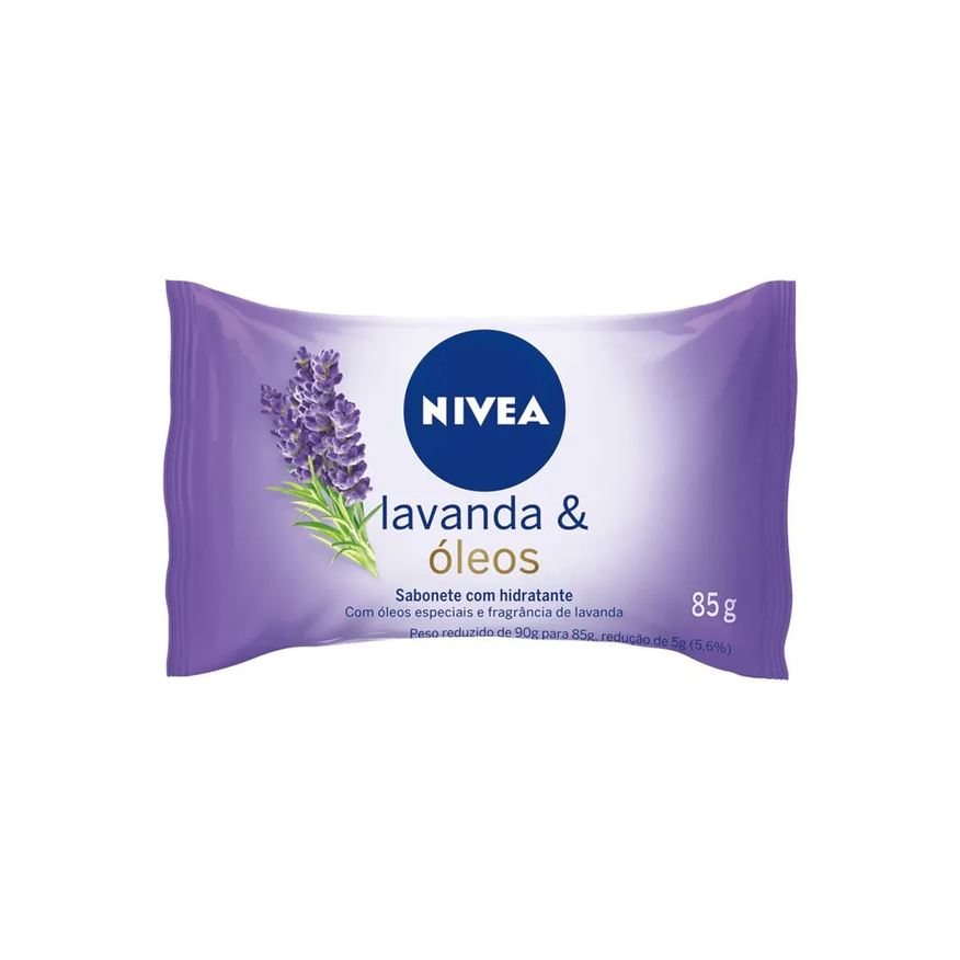 Nivea Sabonete Em Barra Lavanda E Óleos 85g