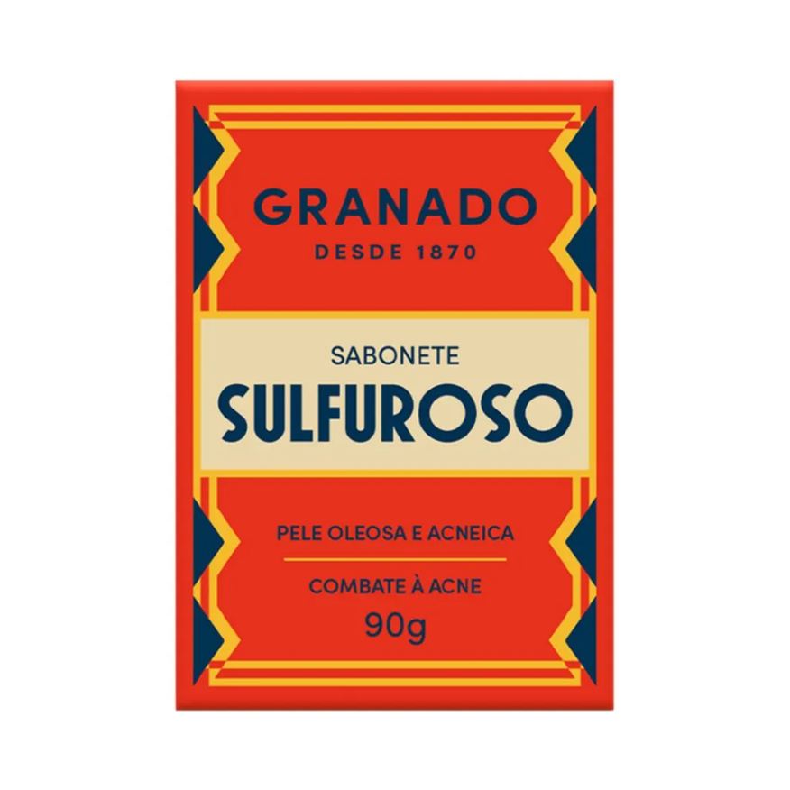 Granado Sabonete Sulfuroso Enxofre 10% 90g