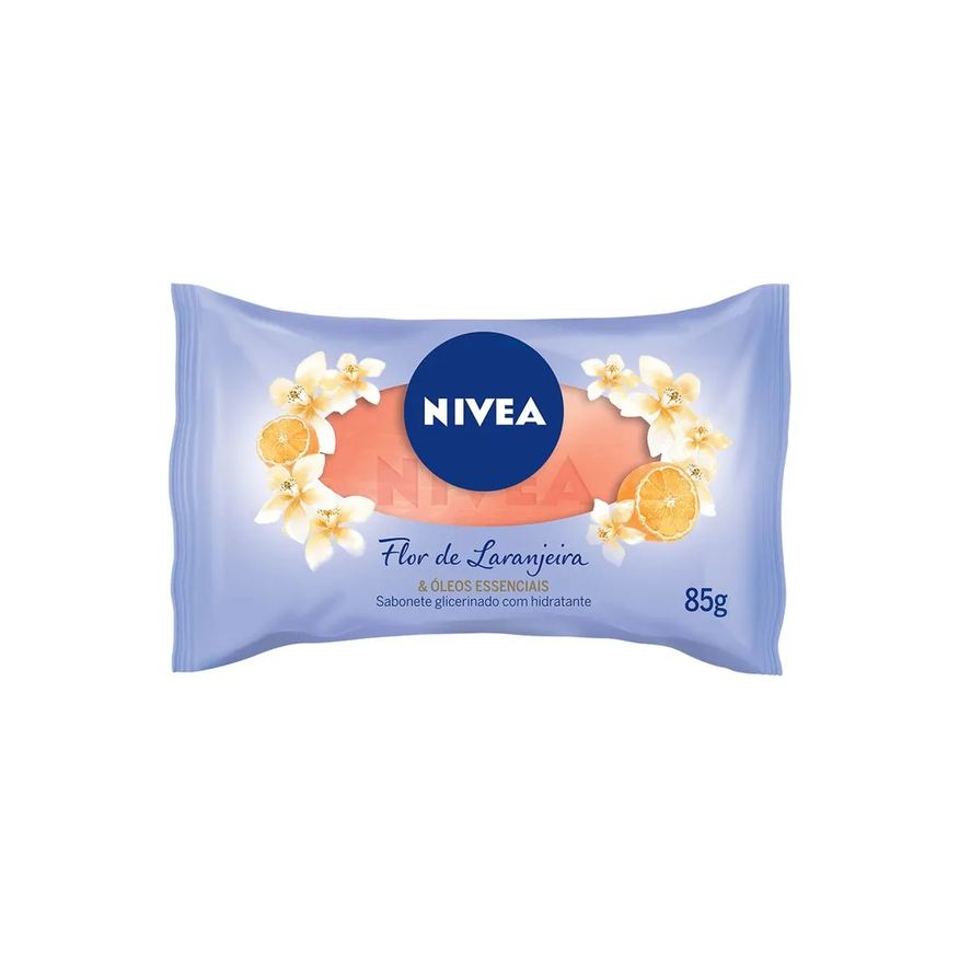 Nivea Sabonete Barra 85g Flor De Laranjeira
