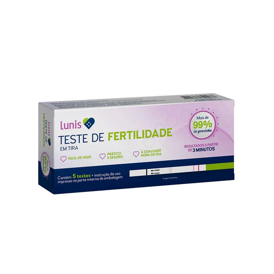 De Teste Fertilidade Lunis Com 5 Tiras