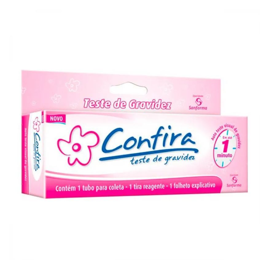 De Teste Gravidez Confira 1 Unidade