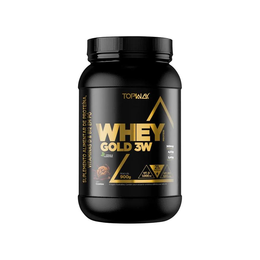 Whey Topway Gold 3w 900g Cookies