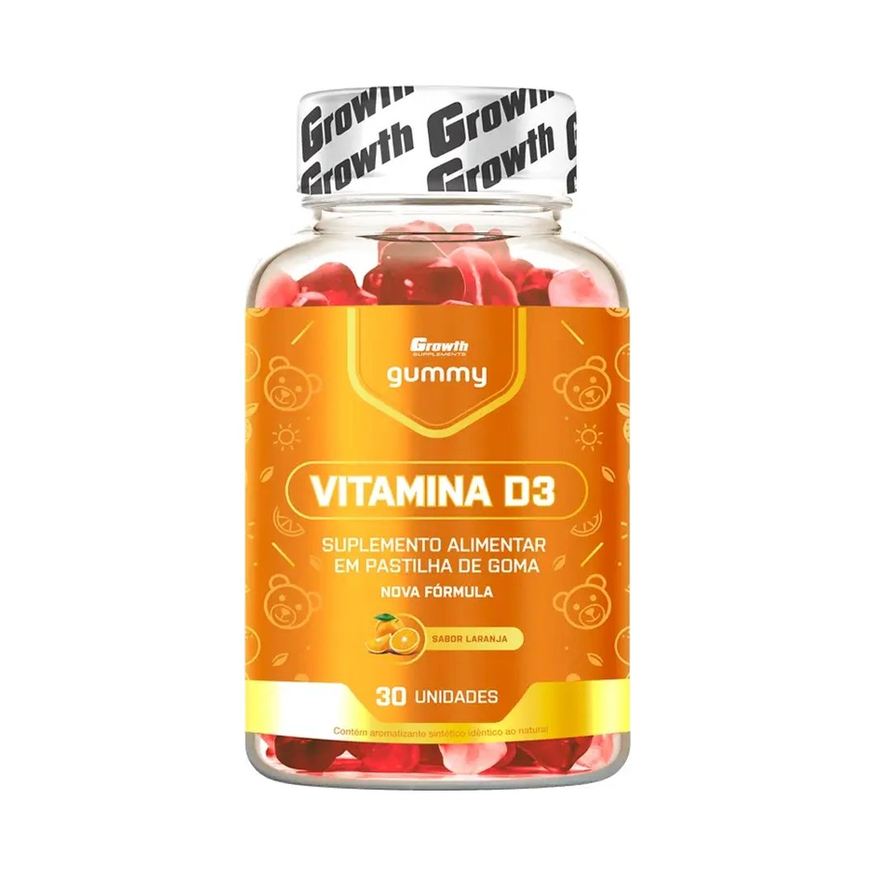 D3 Vitamina Gummy 30Un