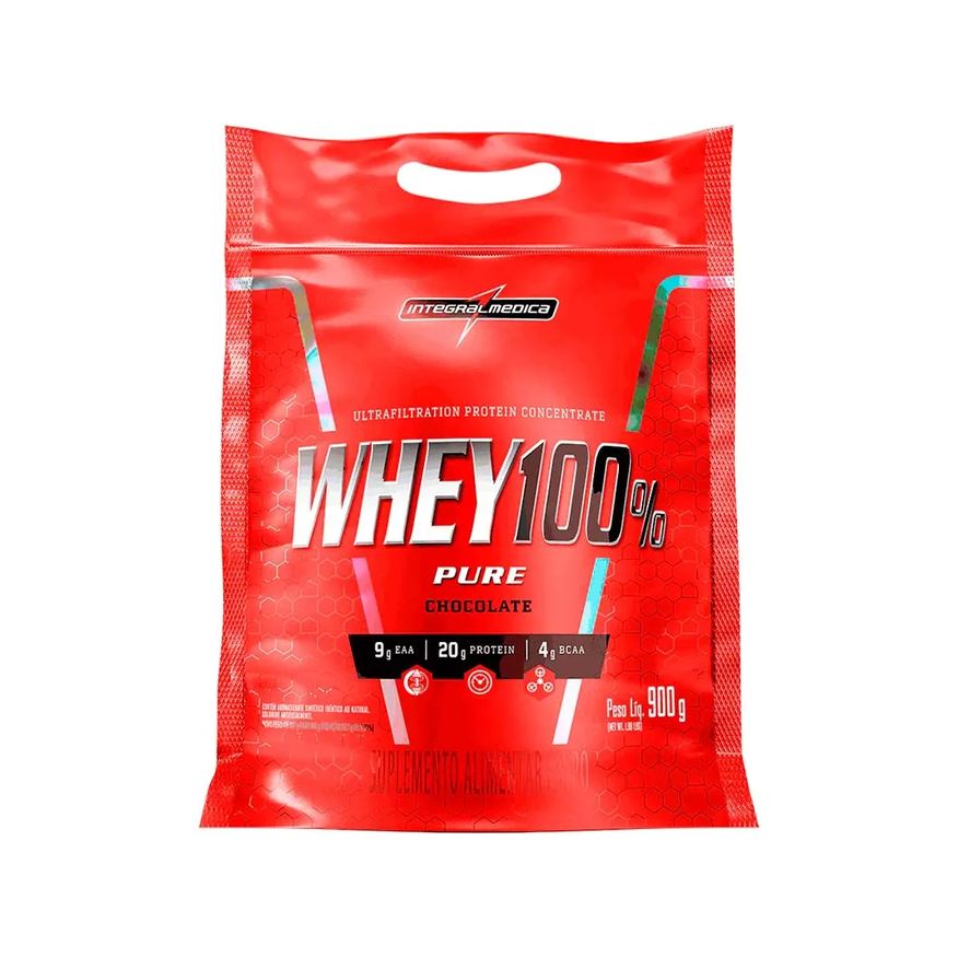 Integralmedica Whey 100% Sabor Chocolate 900g