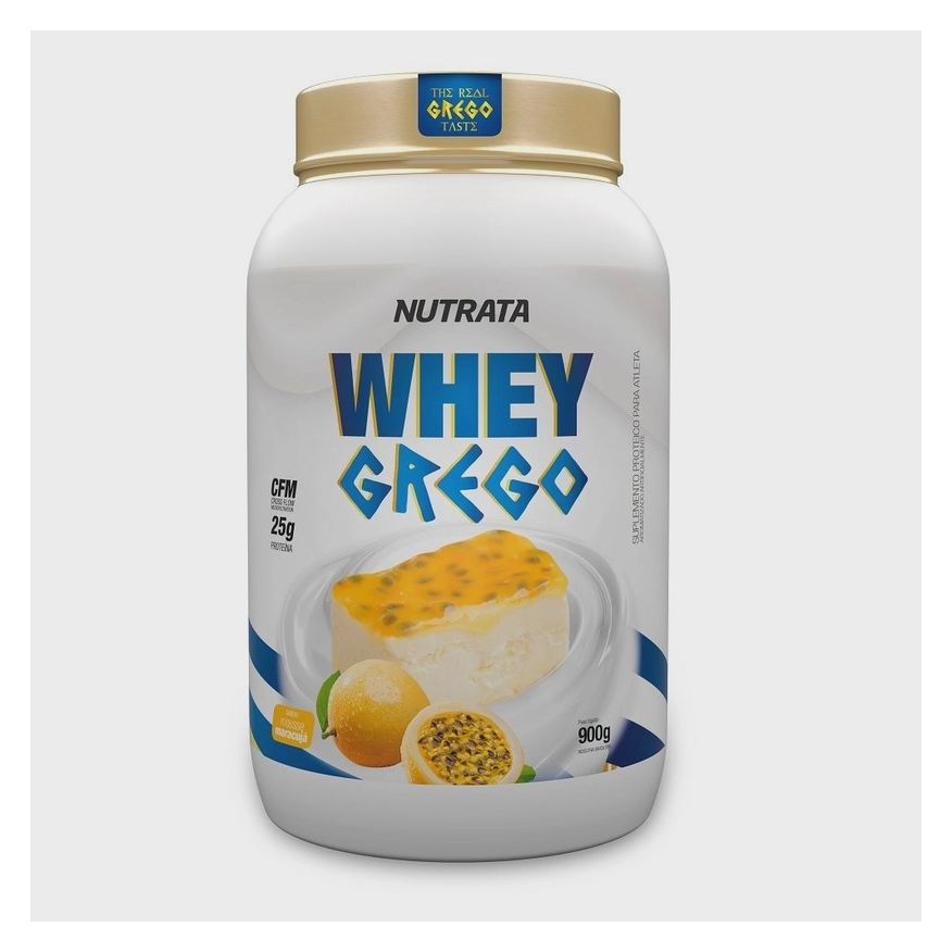 Grego Whey 900g – Nutrata (Mousse de Maracujá)