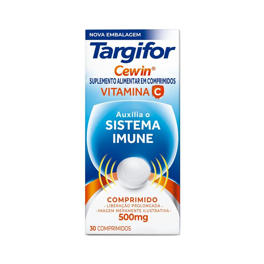 Vitamina C Targifor Cewin 500mg 30 comprimidos