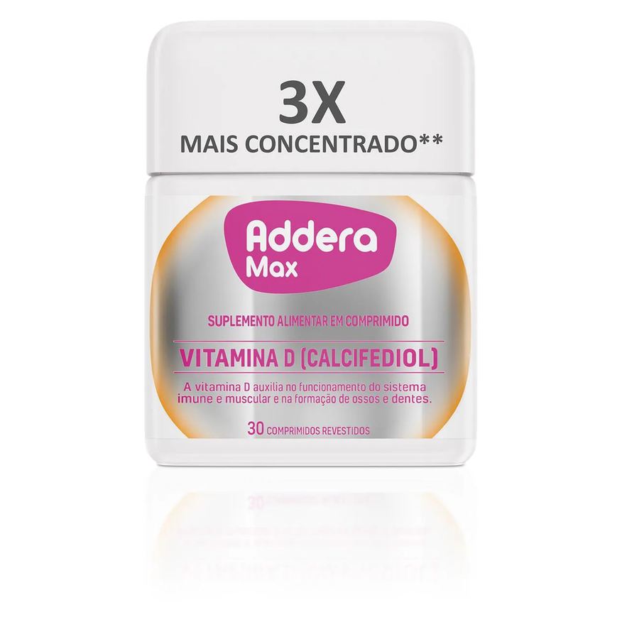 Addera Vitamina D Max 30 comprimidos