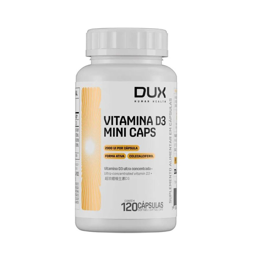 D3 Vitamina Colecalciferol 2000 Ui 120 cápsulas – Dux