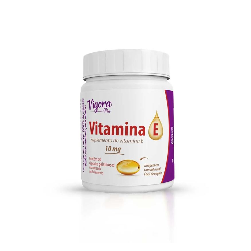 Vitamina E Vigora Plus 60 cápsulas