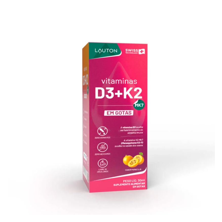 D3 Vitaminas + K2 Lauton Clinical Series Gotas 30ml