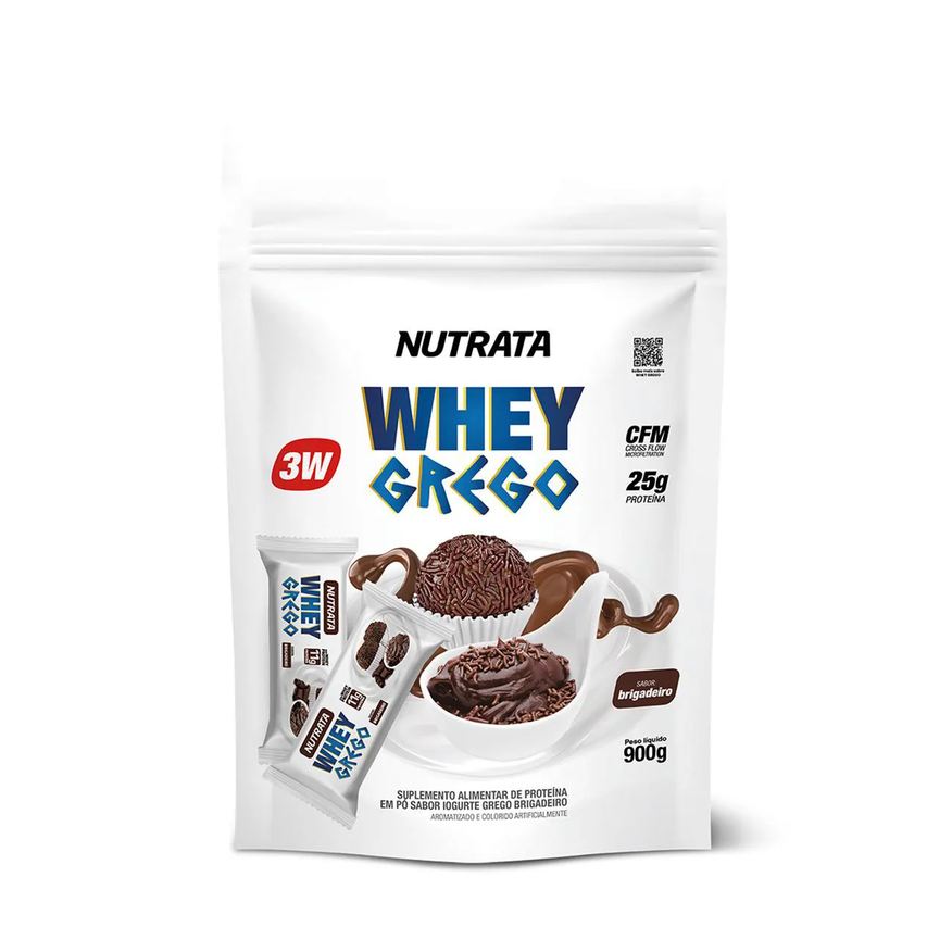 Grego Whey Nutrata Brigadeiro 900g