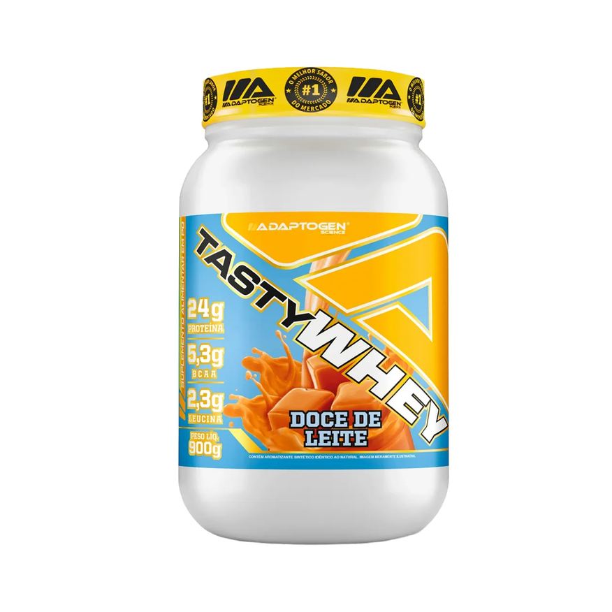 Protein Whey Adaptogen Tasty Whey Doce de Leite 900g