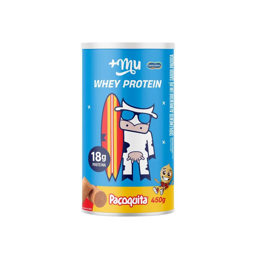 Protein Whey Concentrado +Mu Paçoquita 450g