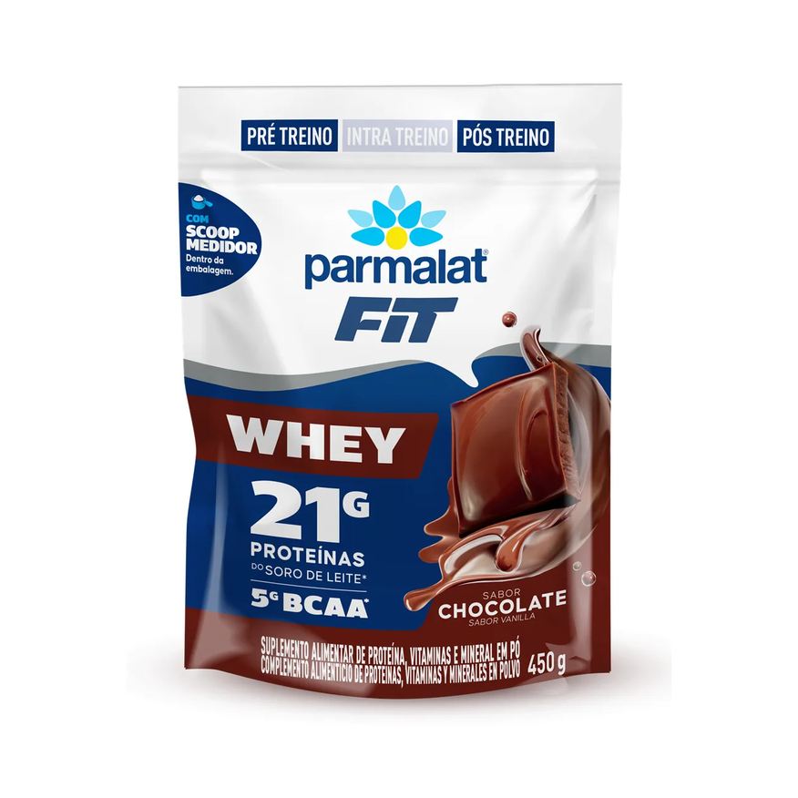 Protein Whey Parmalat Whey Fit Chocolate 450g