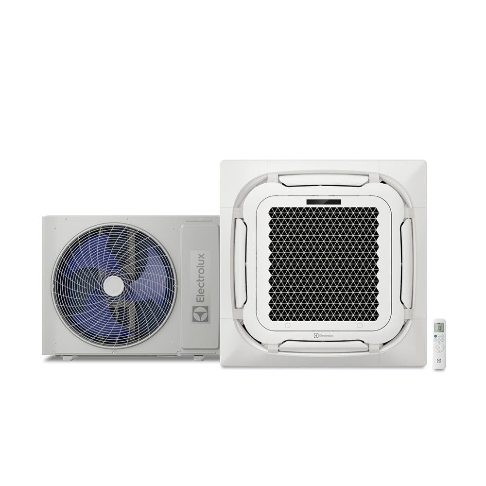 Cassete Electrolux 48.000 BTUs — 220V Frio Inverter — Selo Procel A