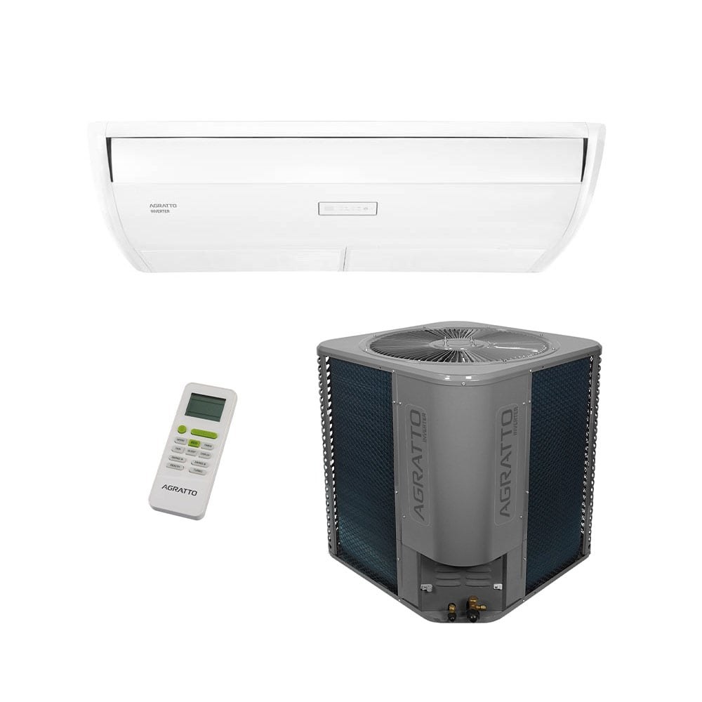 Piso-Teto Agratto 55.000 BTUs Frio Inverter 220V — Selo Procel A