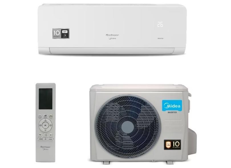 Split Hi-Wall Midea • 9.000 BTUs • 110V Frio Inverter — Selo Procel A - vista 2