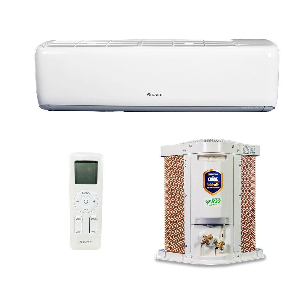 Gree Split Inverter 12.000 BTUs 220V Frio Inverter — Selo Procel B