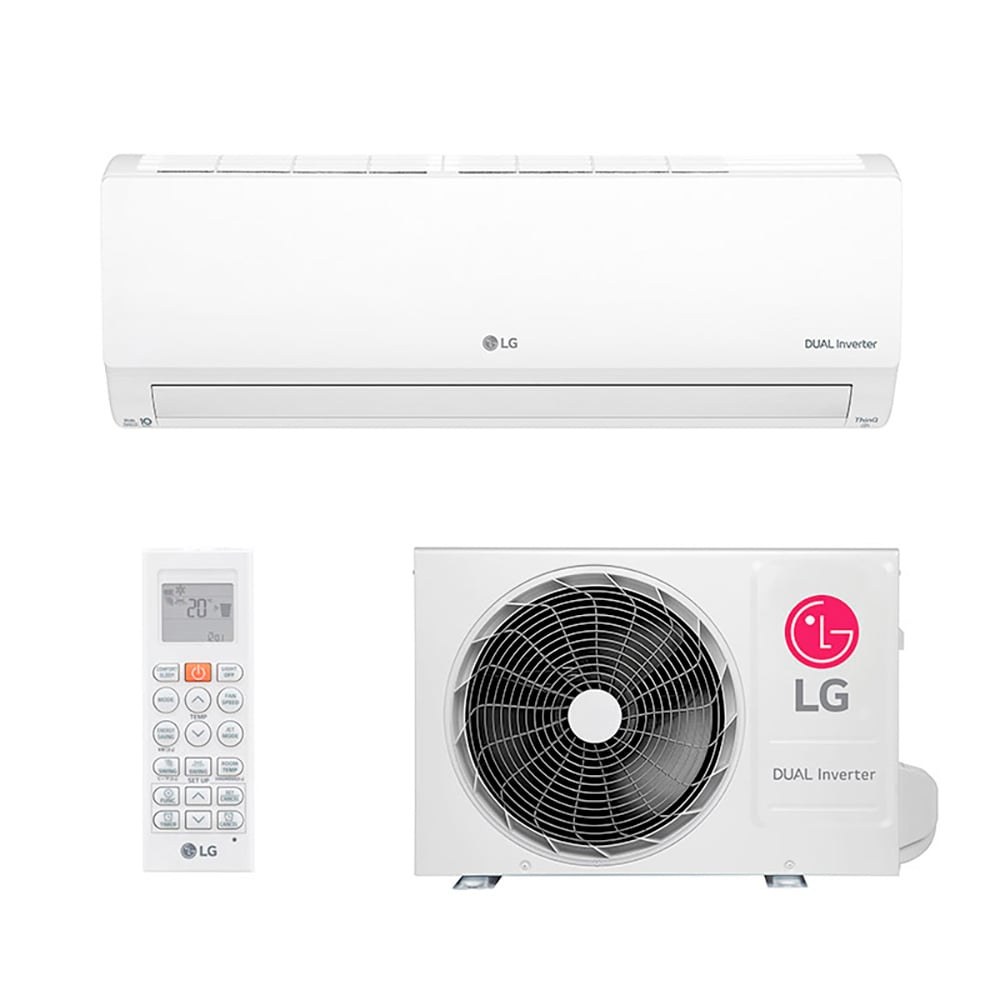 Split Inverter LG • 9.000 BTUs • 220V Quente/Frio Inverter — Selo Procel A
