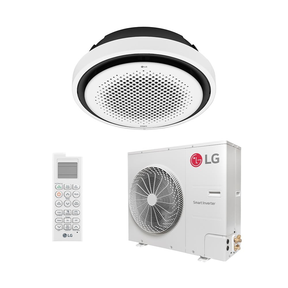 LG Cassete 36.000 BTUs Quente/Frio Inverter — 220V — Selo Procel B