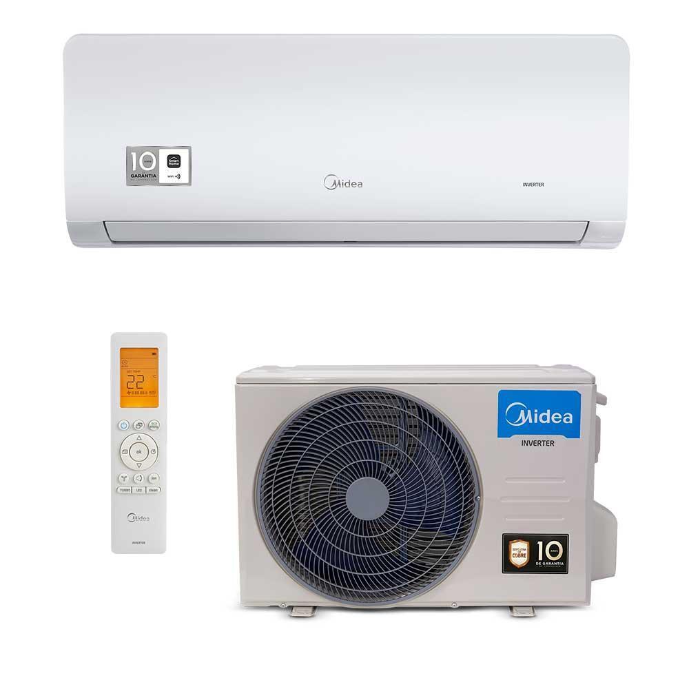 Midea Split Hi-Wall 12.000 BTUs Frio Inverter — 220V — Selo Procel A - vista 2