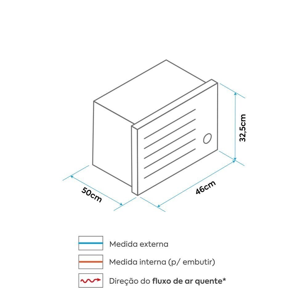 Ar de Janela Midea 7.500 BTUs Quente/Frio 220V — Selo Procel A - vista 4