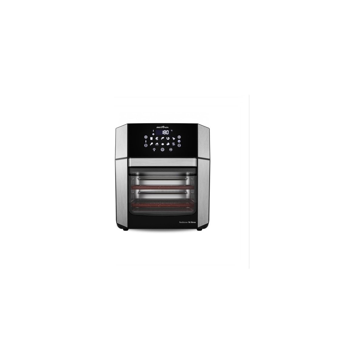 Air Fryer Britânia BAF16A 12L Digital Preta 220V — Gigante para Receitas Generosas