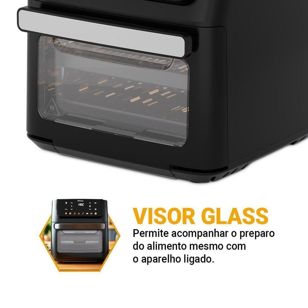 Air Fryer Philco PAF11B 11L Preta 220V — Família Toda Feliz com Frituras Saudáveis