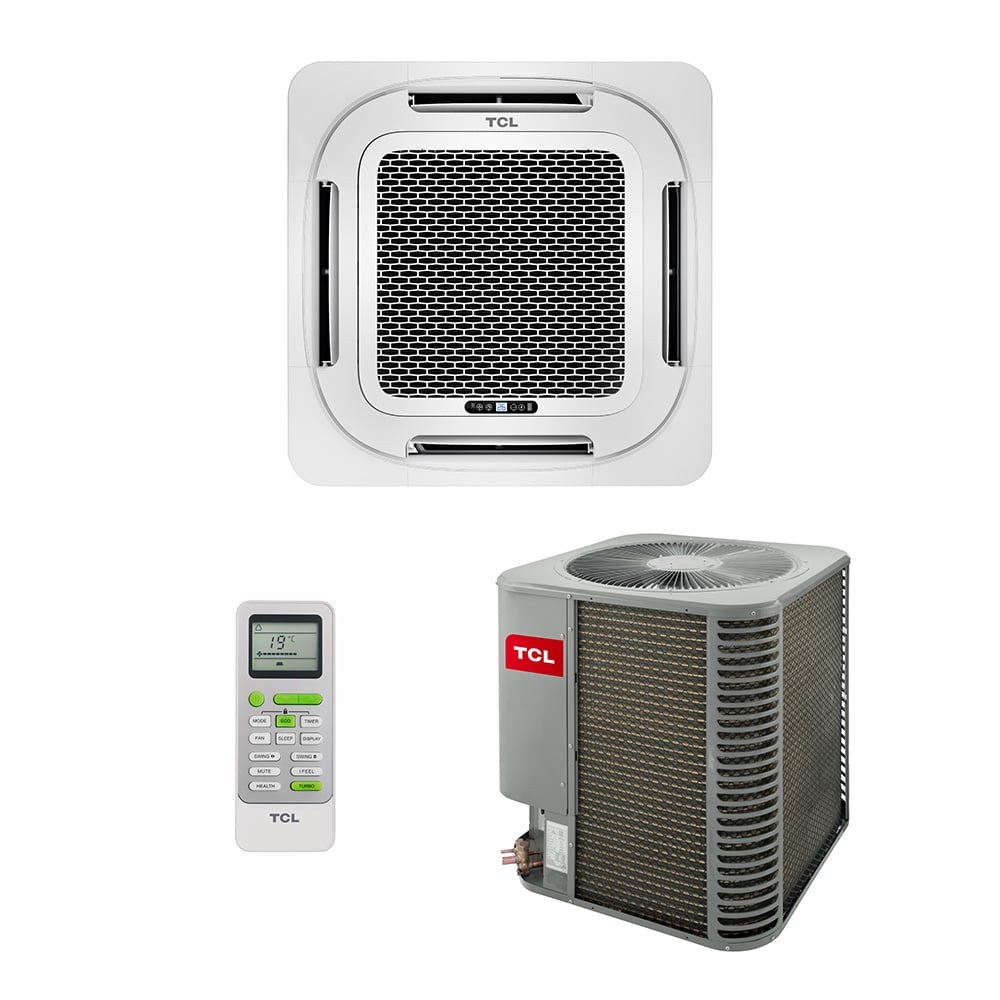 Cassete TCL 55.000 BTUs Frio Inverter 220V — Selo Procel A