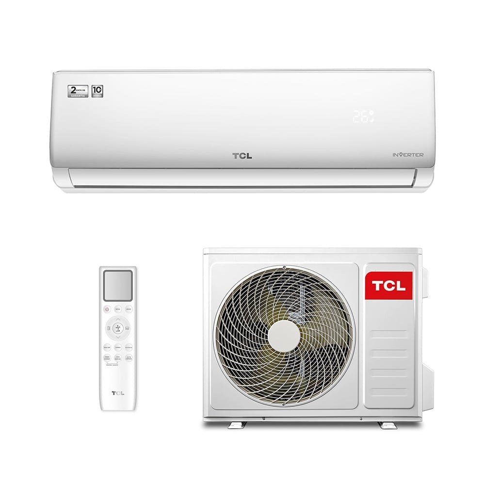 Split Inverter TCL 34.000 BTUs — 220V Quente/Frio Inverter — Selo Procel A