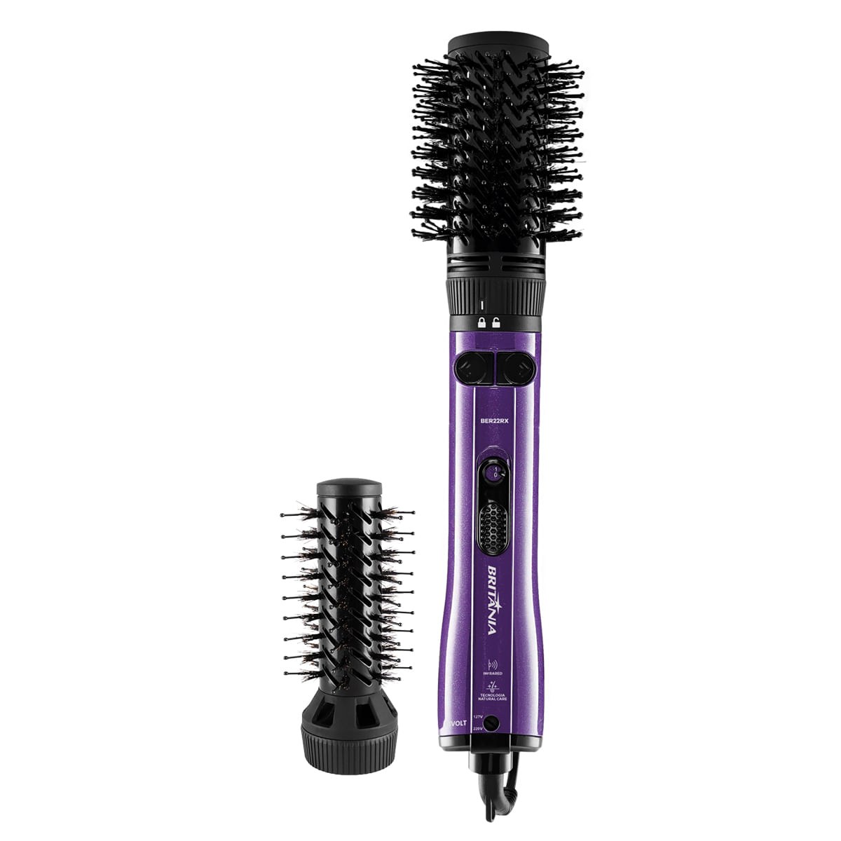 Escova Rotativa Britânia Natural Care BER22RX 1100W Bivolt — Original com Nota Fiscal