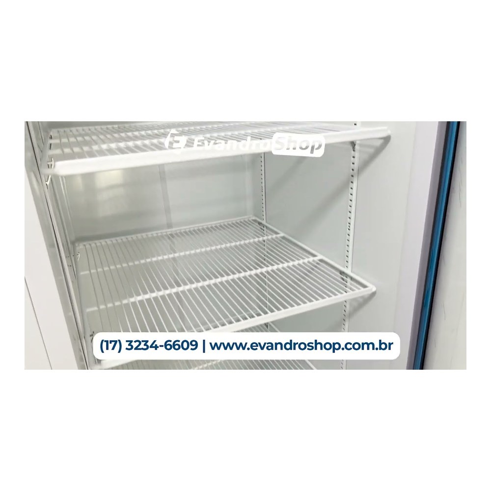 Expositor Vertical Fricon 220V — Vitrine Profissional Frente para o Cliente
