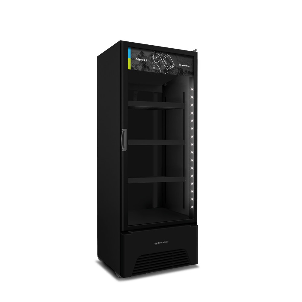 Expositor Vertical Metalfrio 220V — Refrigeração Premium para Bebidas e Produtos