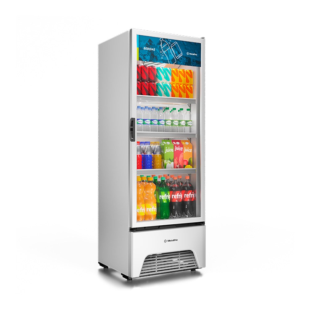 Expositor Vertical Metalfrio 220V — Linha Top com Maior Capacidade Útil