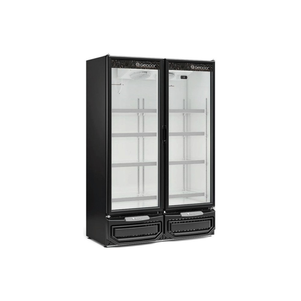 Expositor Vertical Gelopar 220V — Performance Comercial para Lojas e Mercados