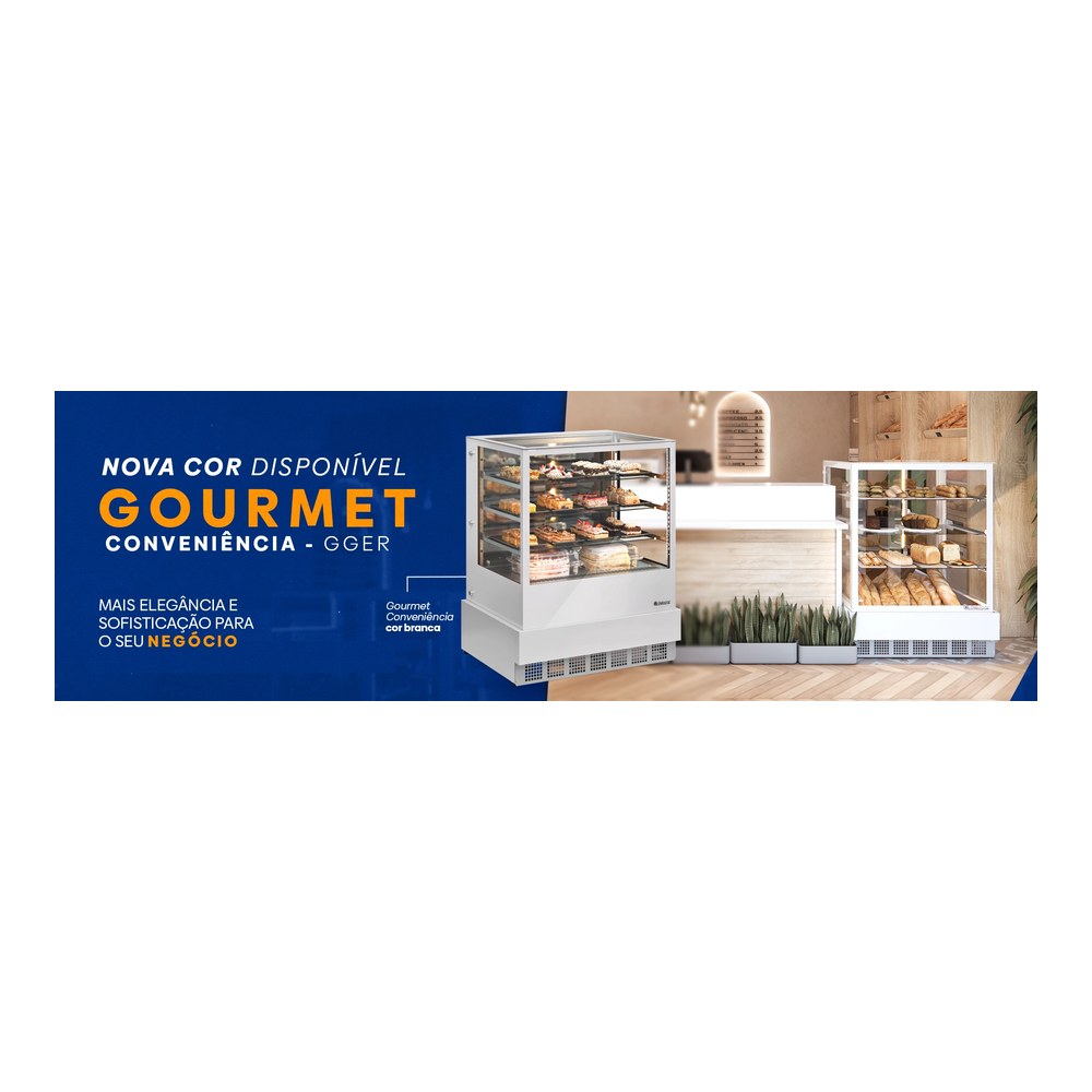 Expositor Vertical Gelopar 220V — Refrigeração Premium para Alto Giro