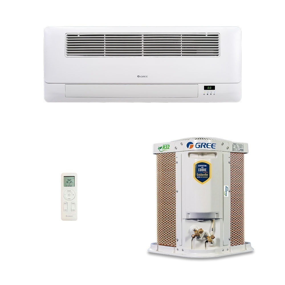 Gree Cassete 18.000 BTUs Frio Inverter — 220V — Selo Procel A
