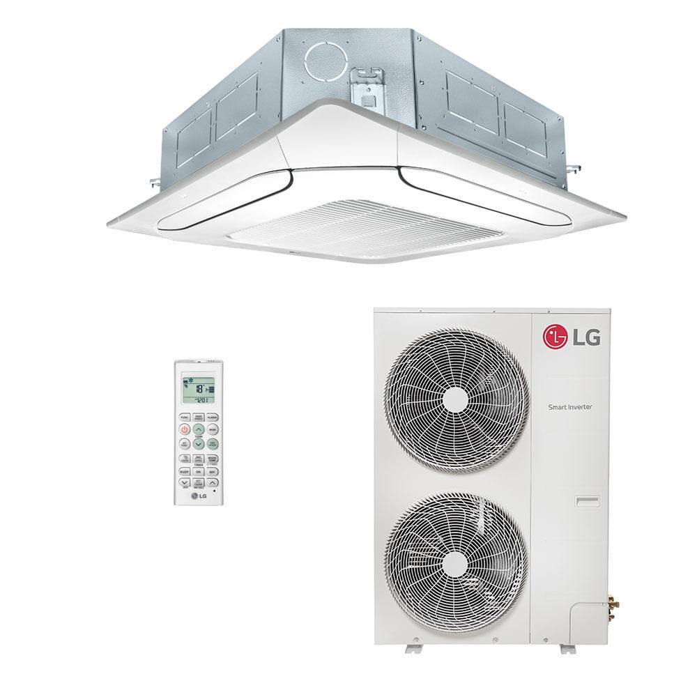 LG Cassete 48.000 BTUs 220V Quente/Frio Inverter — Selo Procel B