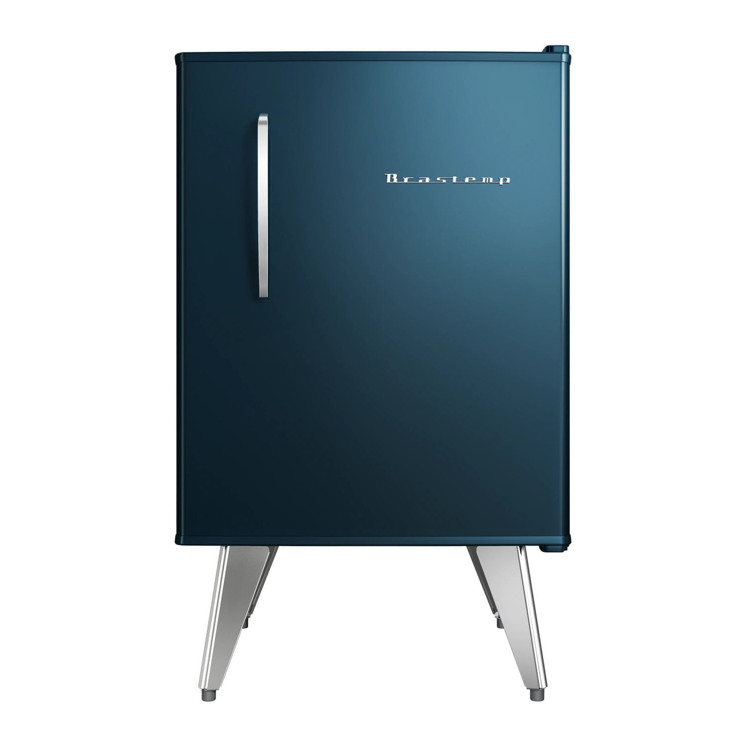 Frigobar Brastemp Retrô BRA08 76L Midnight Blue 220V — Cor Exclusiva e Sofisticada
