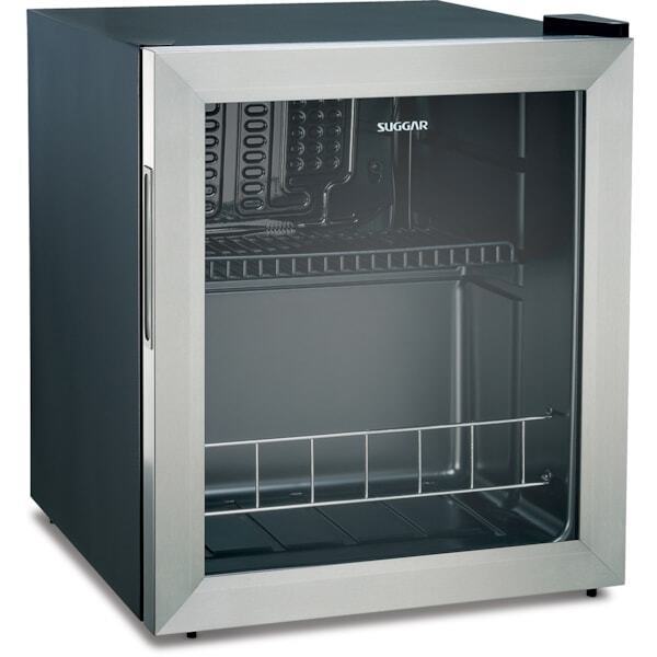 Frigobar Suggar FB4612IX 46L Inox 220V — Visual Premium em Tamanho Compacto