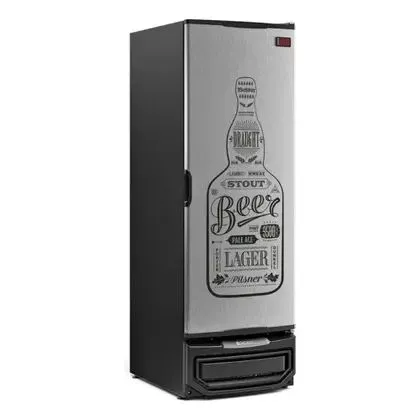 Cervejeira Gelopar 572 Litros — Porta Cega Adesivada GW Tipo Inox — 220V