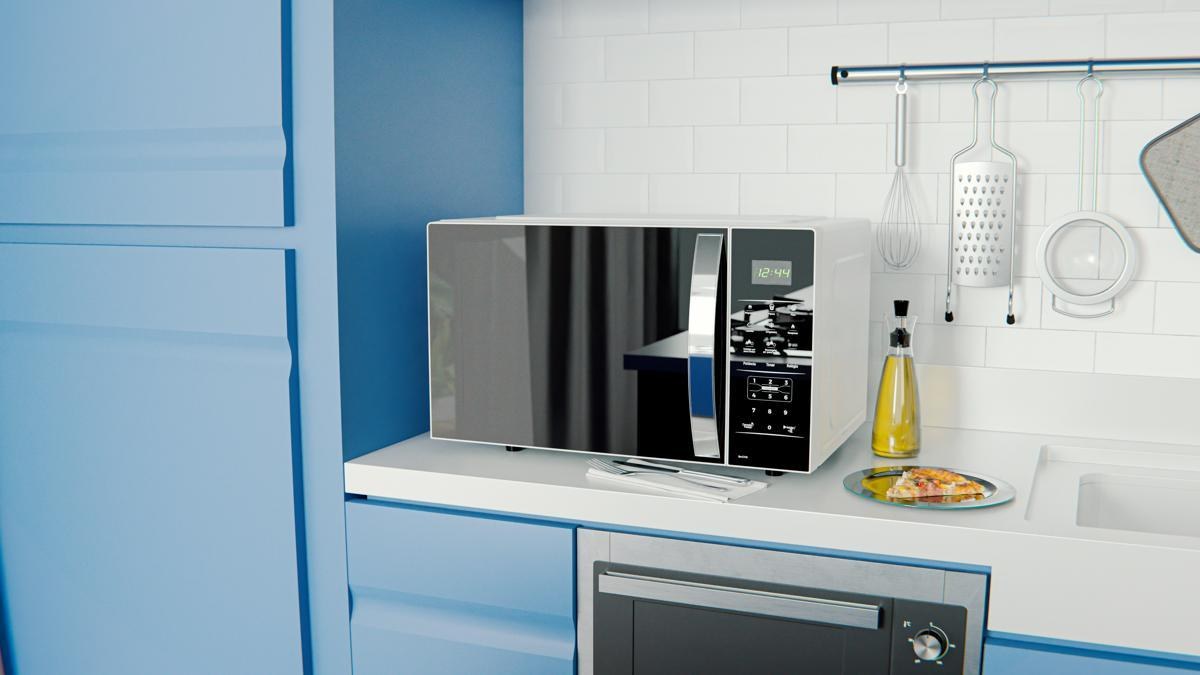 Micro-ondas Britânia BMO30 28L Branco — Original com Nota Fiscal - vista 2