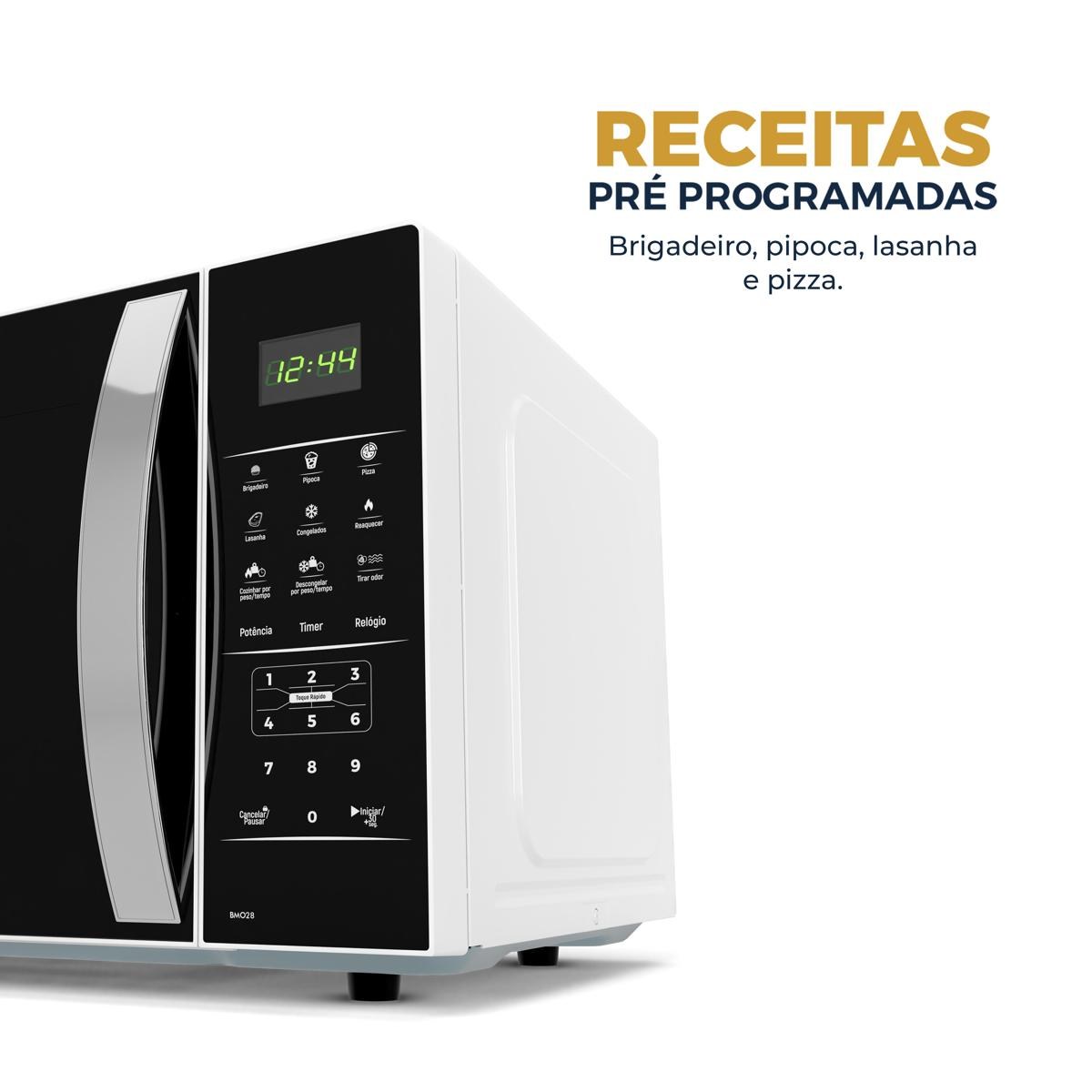 Micro-ondas Britânia BMO38 38 Litros 1400W — Original com Nota Fiscal - vista 2