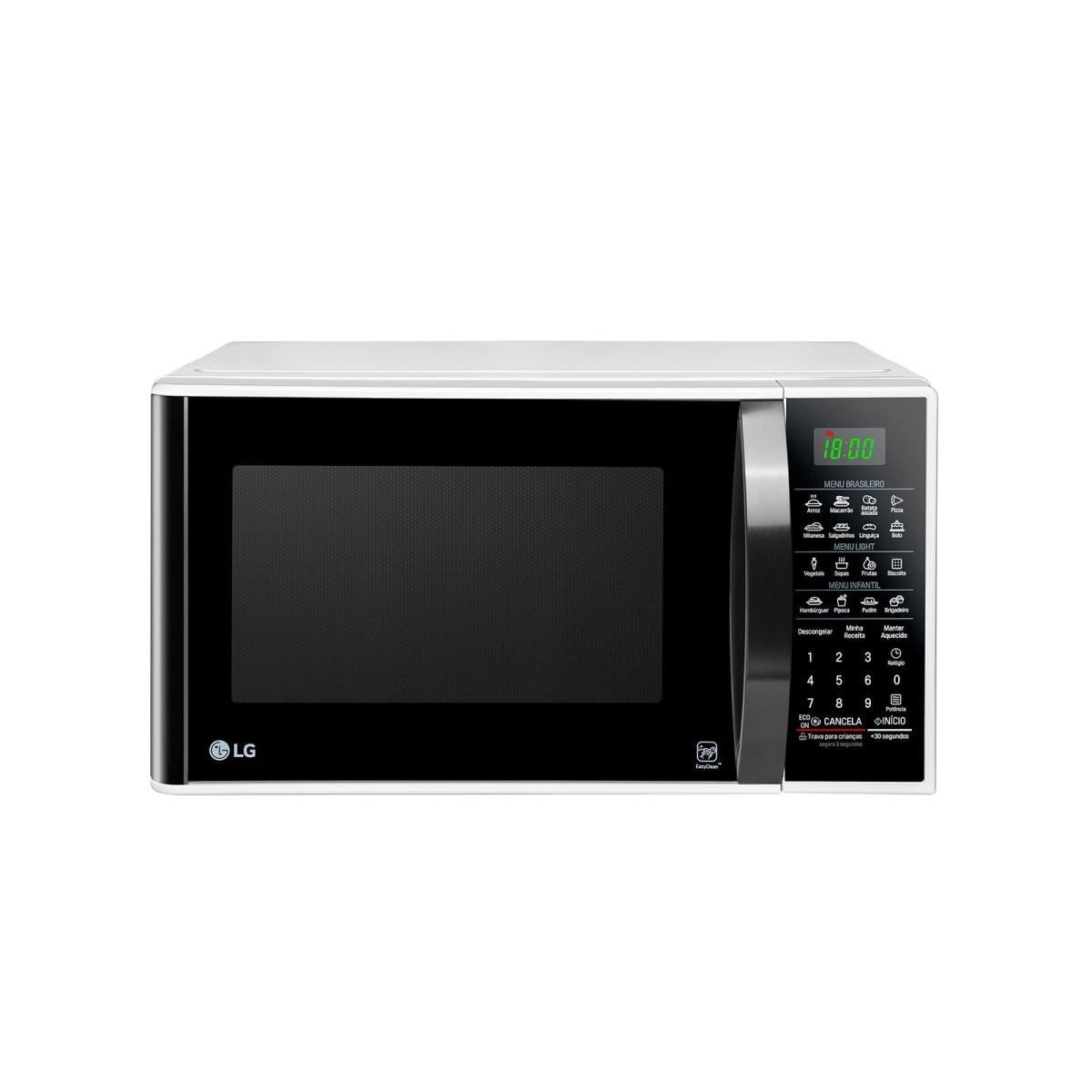 Micro-ondas LG NeoChef MS3091BC 30L Preto 220V — Tecnologia LG Smart Inverter